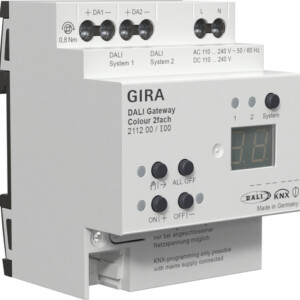 GIRA Dali Gateway Colour 2-G Dra Knx Secure
