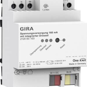 GIRA Pow Supply 160 Ma Choke Knx Dra