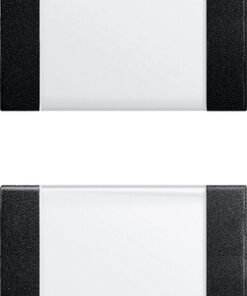GIRA Rocker Set 2-G In Sp  System 55 Clear/Black M
