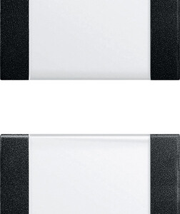 GIRA Rocker Set 2-G In Sp  System 55 Clear/Black M