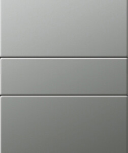 GIRA Rocker Set 2-G (1+1) Inscr  System 55 Stainl Steel