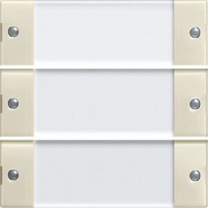 GIRA Rocker Set 3-G In Sp  System 55 Clear/Cr White