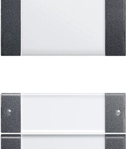GIRA Rocker Set 4-G (1+3) In Sp  System 55 Clear/Anthra