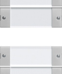 GIRA Rocker Set 6-G (3+3) In Sp  System 55 Clear/Grey M