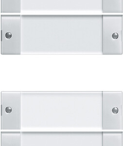 GIRA Rocker Set 6-G (3+3) In Sp  System 55 Clear/P White