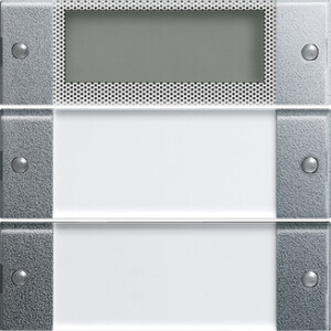 GIRA Rocker Set 2-G Plus In Sp  System 55 Clear/C Alum