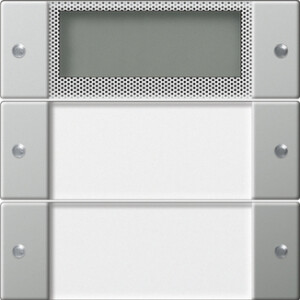 GIRA Rocker Set 2-G Plus In Sp  System 55 Clear/Stainl Steel