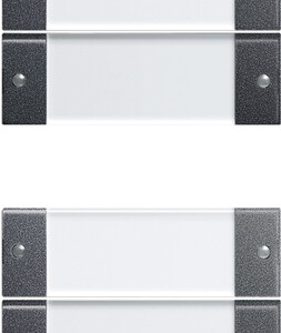 GIRA Rocker Set 5-G Plus (2+3) In Sp  System 55 Clear/Anthra
