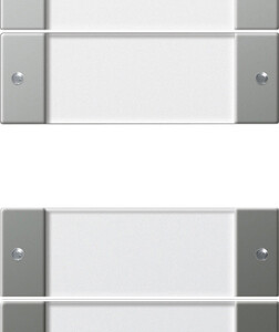 GIRA Rocker Set 5-G Plus (2+3) In Sp  System 55 Clear/Stainl Steel