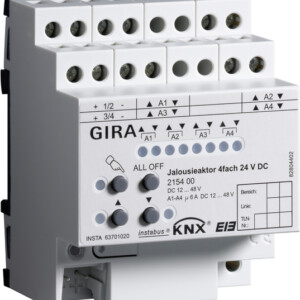 GIRA Blind Act 4-G Dc 24 V Man Act  Knx Dra