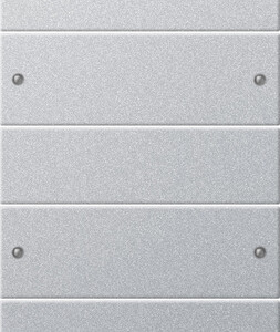 GIRA Rocker Set 6-G (3+3) System 55 C Alum (Lac )