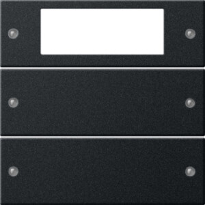GIRA Rocker Set 2-G Plus System 55 Black M(Lac )