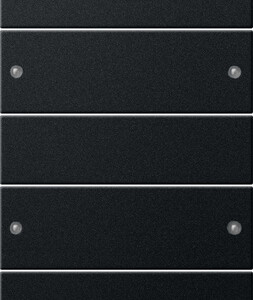 GIRA Rocker Set 5-G Plus (2+3) System 55 Black M(Lac )