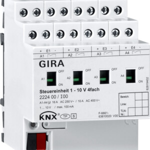 GIRA Ctrl Unit 1 - 10 V 4-G Man Act  Knx