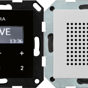 GIRA Rds Fm Radio Speaker System 55 Grey M