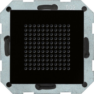 GIRA Speaker Fm Radio Rds System 55 Black Gl Fin