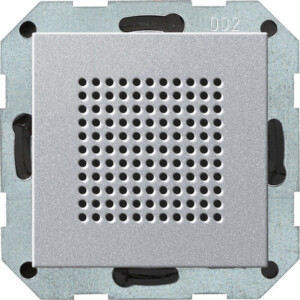 GIRA Speaker Fm Radio Rds System 55 C Alum