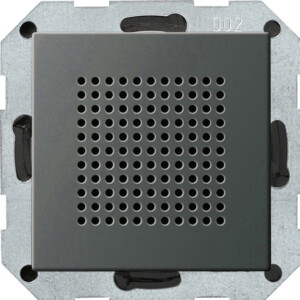 GIRA Speaker Fm Radio Rds System 55 Stainl Steel