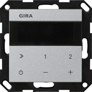 GIRA Ip Flush-M  Radio System 55 C Alum
