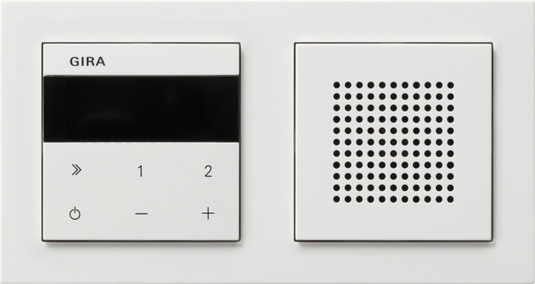 GIRA Fm Radio Ip Speaker + Fr  E2 Gira E2