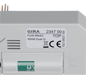 GIRA Wl Mod  Sad Dual Q Smoke Alarm Device