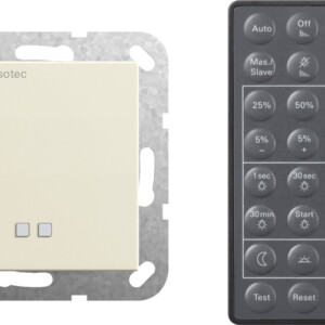 GIRA Sensotec + Remote Ctrl  System 55 Cr White