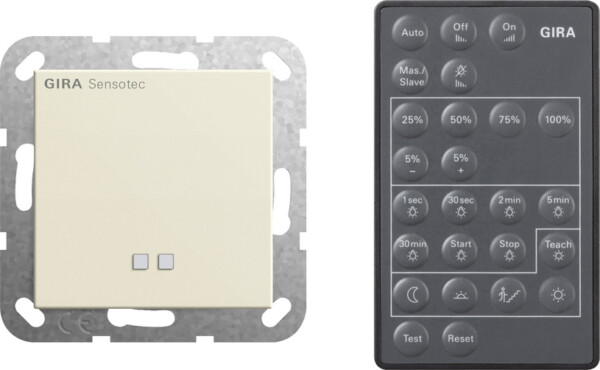 GIRA Sensotec + Remote Ctrl  System 55 Cr White