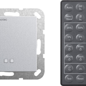 GIRA Sensotec + Remote Ctrl  System 55 C Alum