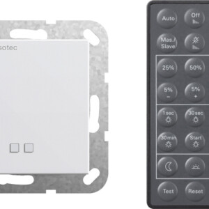 GIRA Sensotec + Remote Ctrl  System 55 P White M