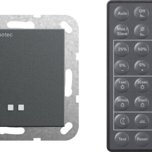 GIRA Sensotec + Remote Ctrl  System 55 Anthra