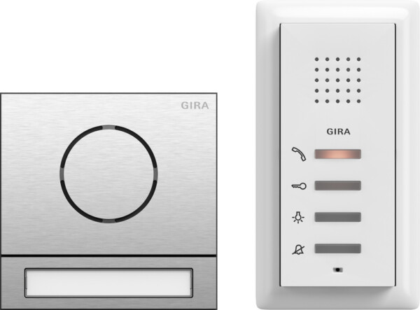 GIRA Sfh Audio Kit System 106 Stainl Steel