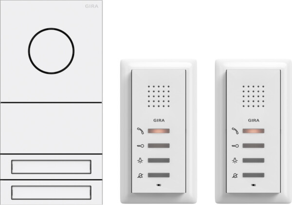 GIRA Tfh Audio Kit System 106 Traffic White(Lac )