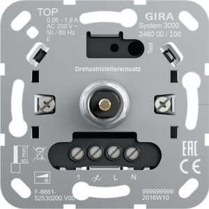 GIRA S3000 Speed Regul Ins  Insert