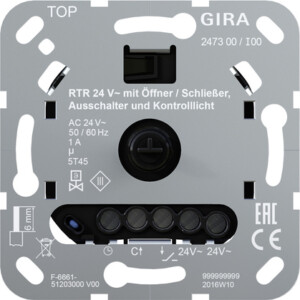GIRA Rtc 24 V Nc/No Con  1-Way + Ctrl L  Insert