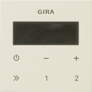 GIRA Op Top Rds Fm Radio System 55 Cr White