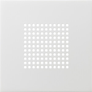GIRA Cov  Speaker Gira F100 P White