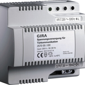 GIRA Pow Supply Dc 24 V 700 Ma Dra Electronics