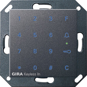 GIRA Gira Keyless In Keypad System 55 Anthra