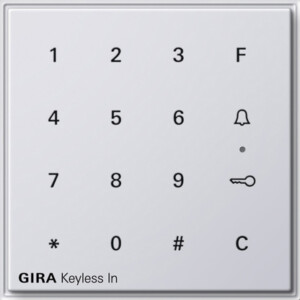 GIRA Gira Keyless In Keypad Gira Tx_44 (Wp Fm) P White