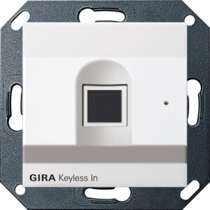 GIRA Gira Keyless In Fingerprint Reader System 55 P White