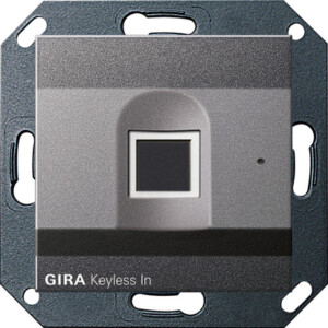 GIRA Gira Keyless In Fingerprint Reader System 55 Anthra