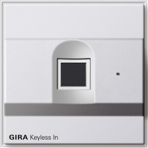 GIRA Gira Keyless In Fingerprint Reader Gira Tx_44 P White