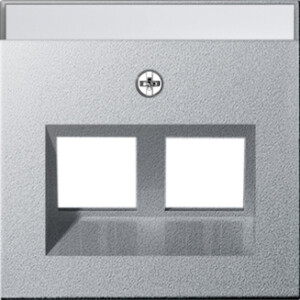 GIRA Cov  30° + In Sp  F  Sup Ring Mj 2-G System 55 C Alum