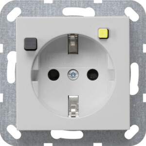 GIRA Rcd-Prot Sock  30 Ma Sh System 55 Grey M