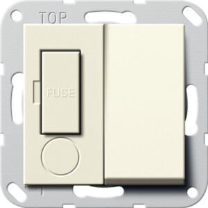 GIRA Fused Spur Bs 13 A Switched System 55 Cr White