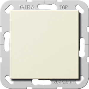 GIRA Rocker Sw  Bs 20 Ax Cb 2-P System 55 Cr White
