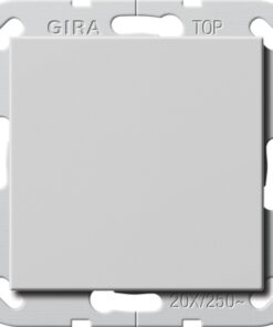 GIRA Rocker Sw  Bs 20 Ax Cb 2-P System 55 Grey M