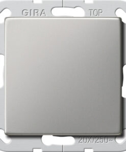 GIRA Rocker Sw  Bs 20 Ax Cb 2-P System 55 Stainl Steel