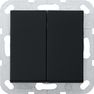 GIRA Pb Sw  Series Sw  Upright System 55 Black M