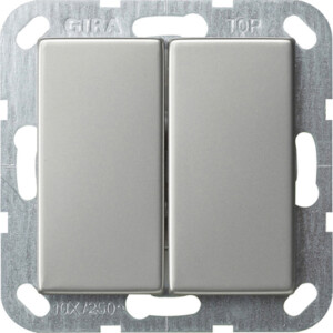 GIRA Pb Sw  Series Sw  Upright System 55 Stainl Steel